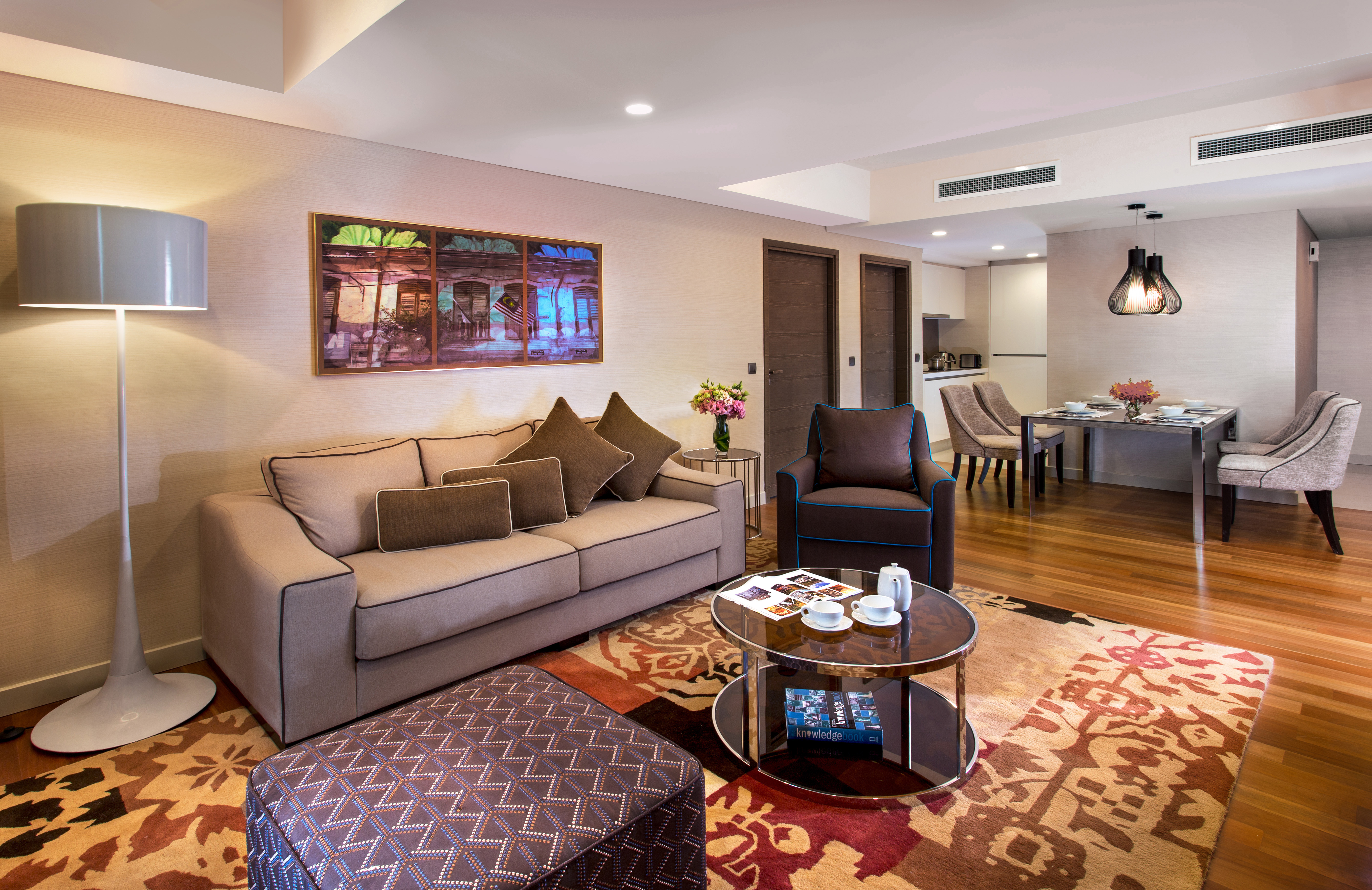 Creatice Ascot Serviced Apartments Kuala Lumpur for Living room