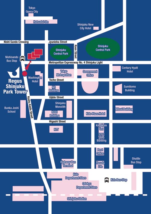 Regus Shinjuku Park Tower Tokyo Serviced Offices Mondestay Worldwide